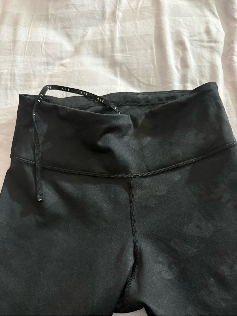 Nike Black Dri-FIT Athletic Leggings with AIR Waistband